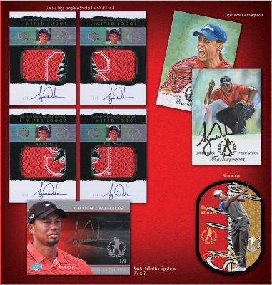 Introducing The Upper Deck Tiger Woods Master Collection | Sports Card Info